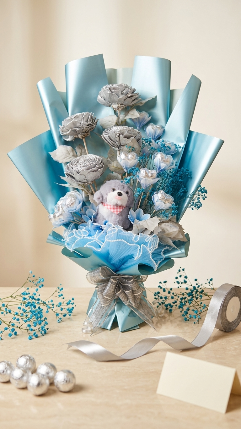 teddy bouquet