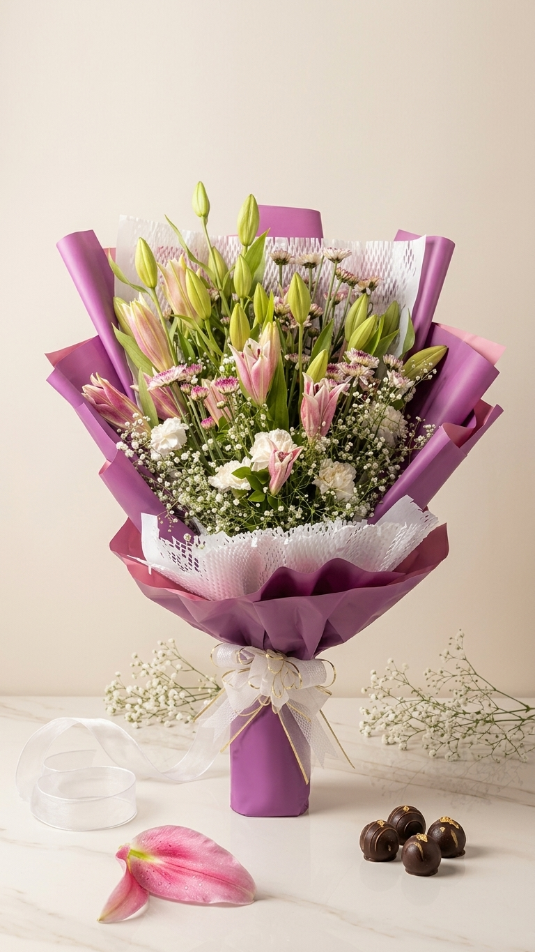 lily bouquet