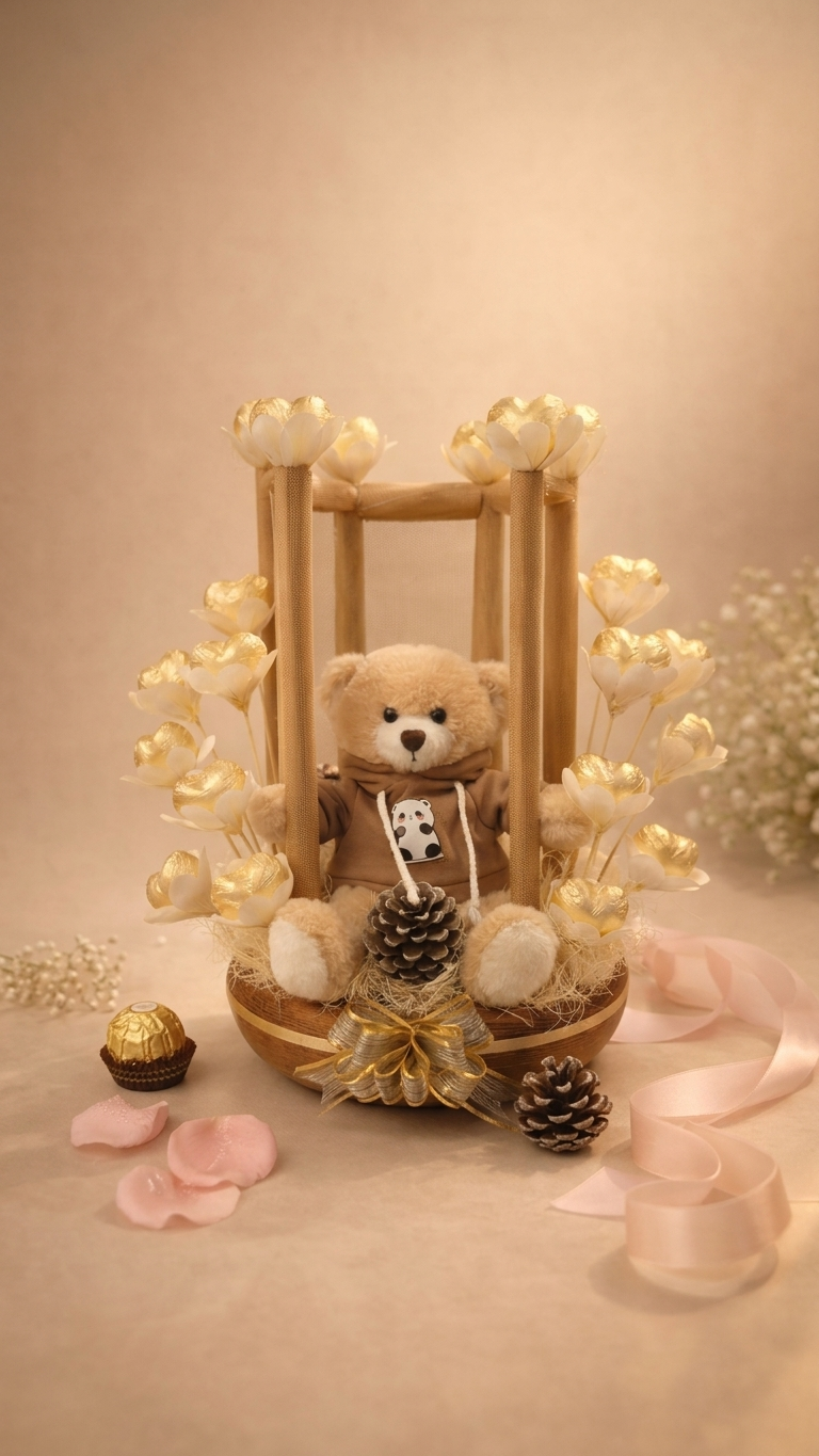 teddy chocolate bouquet