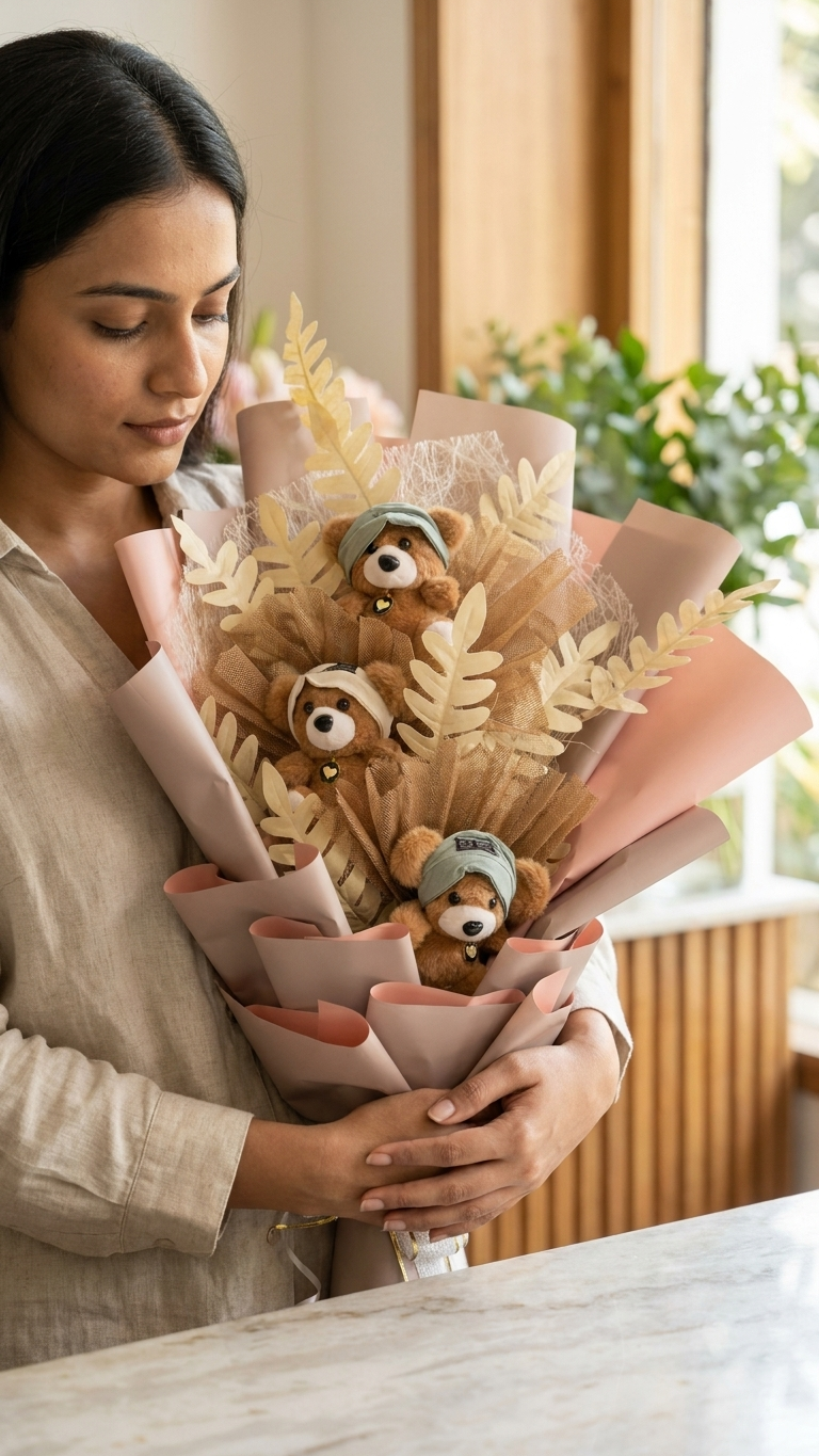 Teddy bouquet