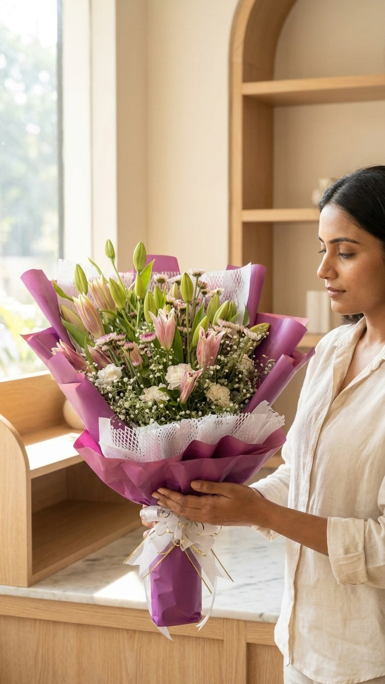 lily bouquet
