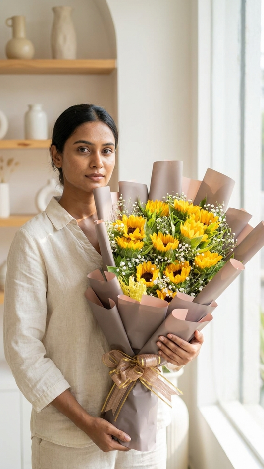 sunflower bouquet