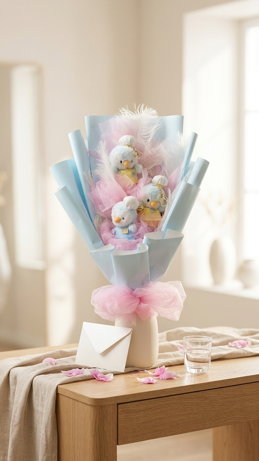 Soft toys bouquet