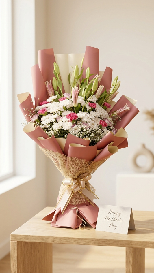 Exotic flower bouquet