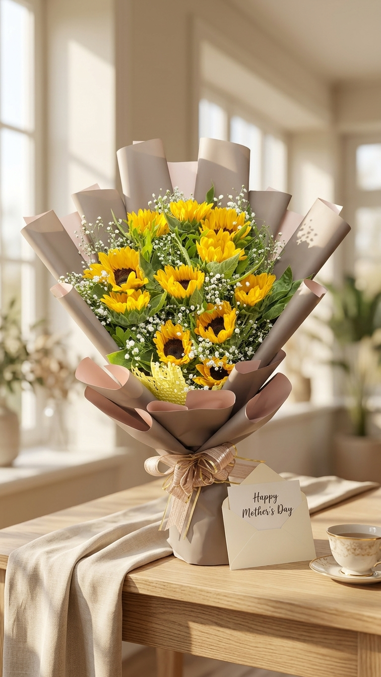 sunflower bouquet