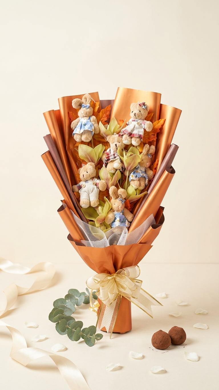 Teddy bouquet